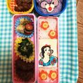 ☆☆be☆☆ll☆☆'s cooksnap of when they made ディズニープリンセス白雪姫のキャラ弁❤️.