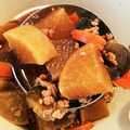 s＊n's cooksnap of when they made 豚ひき肉と大根の煮物 *無水鍋使用*.