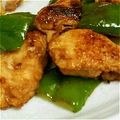 ton♪'s cooksnap of when they made ♫鶏むね肉とピーマンのオイスター炒め♫.
