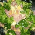 チョビデブ's cooksnap of when they made 塩コショウのみ♫ブロッコリーと卵の炒め物.