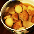 T800's cooksnap of when they made 里芋と大根とさつま揚げの煮物.