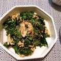 jyokun's cooksnap of when they made フレッシュ春菊とささみのごま和えサラダ.