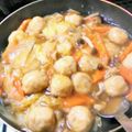 和華っち～'s cooksnap of when they made 白菜と肉団子のショウガ煮込み.