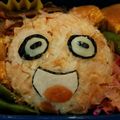 sweet＊snow's cooksnap of when they made 妖怪ウォッチ＊砂夫のキャラ弁.