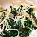 foglia5655's cooksnap of when they made ホーレン草ともやしの胡麻和え.