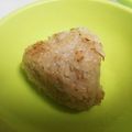 cyasan's cooksnap of when they made しらす焼おにぎり☆醤油味、味噌味.