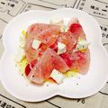ゆーか1107's cooksnap of when they made 生ハムトマトのクリチ和え.