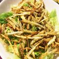 たんママ♪'s cooksnap of when they made ◆ごぼうチップのサラダ◆ピリ辛青じそドレ.