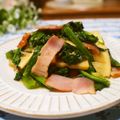 yuki829's cooksnap of when they made 菜の花と筍の炒めもの.