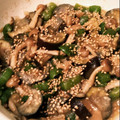 kenta696's cooksnap of when they made 蒸して油カット♪茄子とピーマンの味噌炒め.