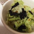 ひろっぺとも's cooksnap of when they made レタスと海苔のサラダ.