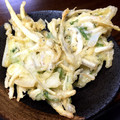 yrpic's cooksnap of when they made 失敗知らず　白魚と玉ねぎのかき揚げ.