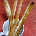 ちょりんす's cooksnap of when they made 春巻きの皮～！de簡単グリッシーニ.