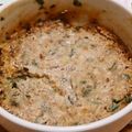 hijilas's cooksnap of when they made 簡単：豚挽肉と豆腐と葱のピリ辛レンジ蒸し.