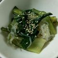まひのママ's cooksnap of when they made 白滝と小松菜の副菜.