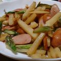 えびカリ's cooksnap of when they made じゃがいもとアスパラのバター炒め♪.
