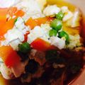 happykote's cooksnap of when they made グリンピースと豆腐のたまごとじ.