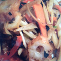 sachinchan's cooksnap of when they made 大根の皮のきんぴら☆お弁当にも.