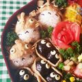 ゆきゆーたい's cooksnap of when they made いなりのトトロ　　（キャラ弁）.