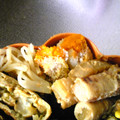 ぱんだにゃん's cooksnap of when they made かぼちゃのせ♡ ちくわフライ.