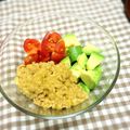 まりんごっこ's cooksnap of when they made アボカドに納豆とトマトの簡単♪美♡サラダ.
