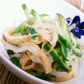 bb☆'s cooksnap of when they made きゅうりともやしのゴマ和え☆.