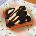 うに子's cooksnap of when they made チョコチーズトースト☆.