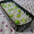 kururin18's cooksnap of when they made 枝豆とじゃこのおにぎり.