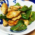 pyonkoちゃん's cooksnap of when they made ♫鶏むね肉とピーマンのオイスター炒め♫.
