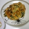 tamakona's cooksnap of when they made 簡単☆海鮮チヂミ☆.