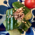 aaaayumi12's cooksnap of when they made きゅうりの梅おかか和え。.