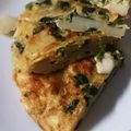ハニビ's cooksnap of when they made じゃがいもキャベツのスペインオムレツ風♪.