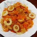 KENERISA's cooksnap of when they made ピーラーで大根とにんじんのリボンきんぴら.