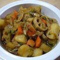 umekomugi's cooksnap of when they made ツナと根菜のコクうま煮.