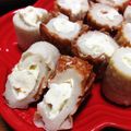 YUKIKI☆'s cooksnap of when they made 簡単ピリ辛おつまみ★わさびクリチde竹輪.