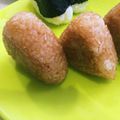 ちーまんま's cooksnap of when they made 簡単！味染み〜なわが家の焼きおにぎり♪.