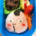 ひろと＾＿＾ママ's cooksnap of when they made 簡単キャラ弁 妖怪ウォッチ おならずもの.