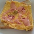 なおつん0802's cooksnap of when they made 朝食☆ベーコンエッグチーズトースト.