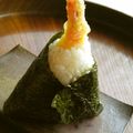 野菜のはたけ's cooksnap of when they made 【三重県】天むすおにぎり.