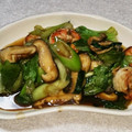 クックおせんべい's cooksnap of when they made シャキシャキレタスの中華炒め.