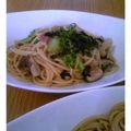 もちおう's cooksnap of when they made きのこたっぷり！和風スープスパゲティ.