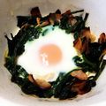 じんｍａｍａｎ's cooksnap of when they made 【スチコン】ほうれん草の巣ごもり卵.