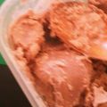 クックHTQACT☆'s cooksnap of when they made 材料3つで簡単★ヘルシー黒みつ豆腐アイス.