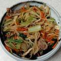 KENERISA's cooksnap of when they made もやしと小松菜のにんにくしょうゆ炒め.