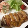 かょチン's cooksnap of when they made こんがりチキンソテーの粒マスタードソース.