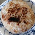 にゃにゃーん☆'s cooksnap of when they made フライパンで簡単 焼きおにぎり.