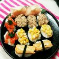 るらちゃん's cooksnap of when they made 生ハムでにぎり寿司!.