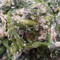 桜キイちゃん's cooksnap of when they made 超簡単...丼で..8分..菜花の白あえ.