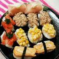 るらちゃん's cooksnap of when they made お寿司じゃないよ!可愛い軍艦おにぎり❤.