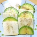 マロン89's cooksnap of when they made 豆腐とアボカドのカプレーゼ風.